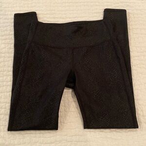 Athleta High Rise Serpent Chaturanga Tight Legging